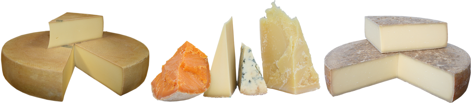 Frisch geschnittener Bergkäse für Käseplatten von Käseversand24